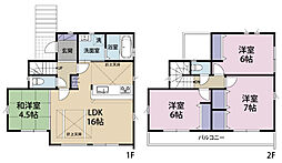 全1棟現場 開放感ある角地の住宅