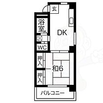 愛知県名古屋市南区豊田１丁目14番3号（賃貸マンション1DK・4階・36.65㎡） その2