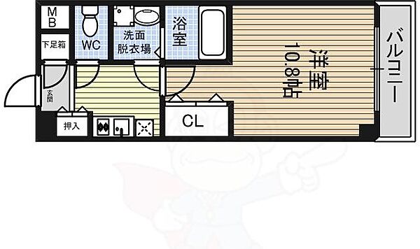 愛知県名古屋市瑞穂区内方町２丁目(賃貸マンション1K・3階・30.90㎡)の写真 その2