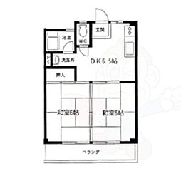 ドミール服部B棟 1階