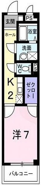 愛知県名古屋市南区松池町２丁目(賃貸マンション1K・1階・28.70㎡)の写真 その2