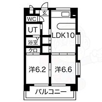 愛知県名古屋市昭和区滝川町18番1号（賃貸マンション2LDK・1階・52.20㎡） その2