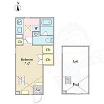 愛知県名古屋市南区岩戸町（賃貸アパート1R・1階・24.60㎡） その2