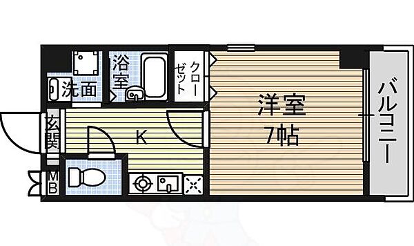 愛知県名古屋市中区富士見町(賃貸マンション1K・1階・23.94㎡)の写真 その2