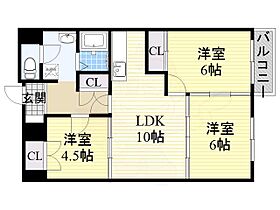 愛知県名古屋市中区丸の内２丁目7番1号（賃貸マンション3LDK・6階・59.58㎡） その2