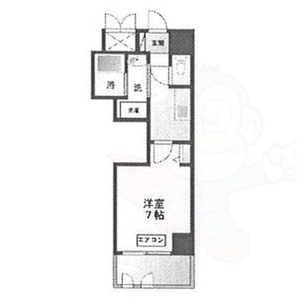 愛知県名古屋市中区新栄２丁目(賃貸マンション1K・2階・25.23㎡)の写真 その2