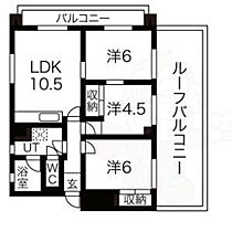 愛知県名古屋市南区外山２丁目（賃貸マンション3LDK・4階・63.10㎡） その2