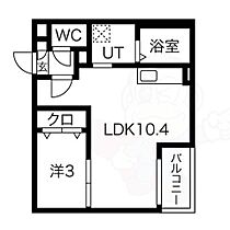 愛知県名古屋市港区寛政町２丁目（賃貸アパート1LDK・1階・31.50㎡） その2