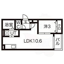 愛知県名古屋市港区寛政町８丁目18番3号（賃貸アパート1LDK・1階・31.61㎡） その2