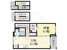 愛知県名古屋市港区神宮寺２丁目101番3号（賃貸アパート1LDK・3階・54.19㎡） その2