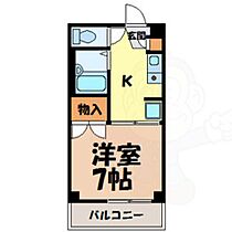 愛知県名古屋市昭和区五軒家町（賃貸マンション1K・3階・23.40㎡） その2