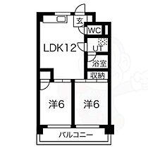 愛知県名古屋市港区浜２丁目（賃貸マンション2LDK・8階・48.87㎡） その2