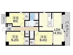 愛知県名古屋市南区呼続４丁目26番34号（賃貸マンション3LDK・2階・76.10㎡） その2