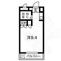 シャルム大堀5階3.7万円