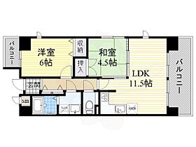 愛知県名古屋市中区新栄１丁目41番27号（賃貸マンション2LDK・9階・51.64㎡） その2