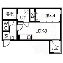 愛知県名古屋市南区観音町３丁目10番（賃貸アパート1LDK・2階・30.38㎡） その2