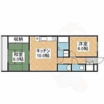 愛知県名古屋市昭和区折戸町６丁目1番1号（賃貸マンション2LDK・2階・47.70㎡） その2