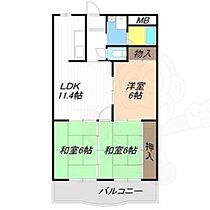 愛知県名古屋市港区当知１丁目1506番（賃貸マンション3LDK・4階・64.64㎡） その2