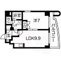 サンリヴァーメゾン7階8.8万円