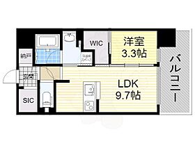 愛知県名古屋市西区花の木１丁目（賃貸マンション1LDK・7階・36.66㎡） その2