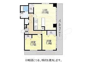 愛知県名古屋市中川区柳堀町（賃貸マンション2LDK・8階・70.00㎡） その2