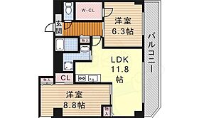 愛知県名古屋市中区平和２丁目4番11号（賃貸マンション2LDK・5階・62.77㎡） その2