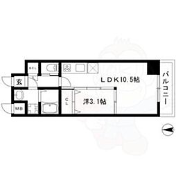 アンジュ栄 6階/-