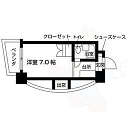 間取図画像 ワンルーム