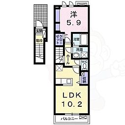 コーラル ウエスト 2階/-