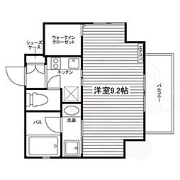 nextage.3 1Kの間取図画像