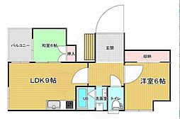 フラット松栄 3階/-