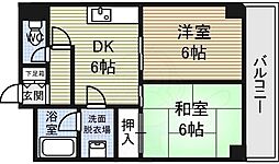 ハニーハイツ渡辺2 6階