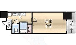 グレイス新栄 1Kの間取図画像