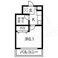 イーズハイツ6階3.4万円