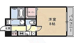 willDo金山正木 1Kの間取図画像
