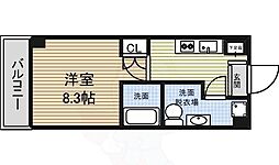 ASレジデンス上前津 1Kの間取図画像