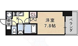 シエルブルー栄 1Kの間取図画像