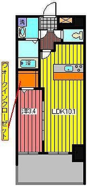 ＢＥＬＬＡＧＩＯ川口本町 ｜埼玉県川口市本町4丁目(賃貸マンション1LDK・7階・33.40㎡)の写真 その2