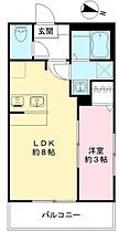 カサ　デ　ルーナ  ｜ 埼玉県川口市朝日1丁目（賃貸アパート1LDK・1階・26.31㎡） その2