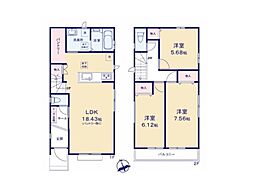 八王子市大和田町7丁目　新築分譲住宅　全3棟　1号棟