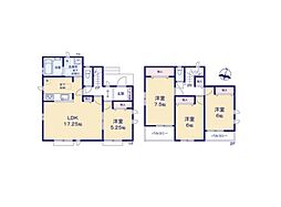 青梅市長淵8丁目　新築分譲住宅　全8棟　E号棟