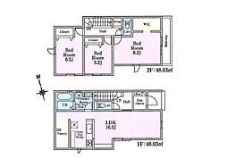 西多摩郡瑞穂町二本木　新築分譲住宅　全5棟　3号棟