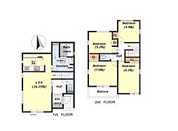 物件画像 西多摩郡瑞穂町二本木　新築分譲住宅　全5棟　2号棟