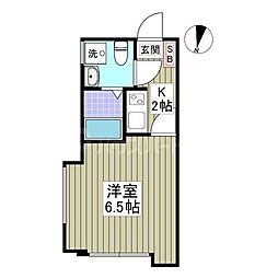 間取図画像 1K