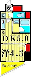 間取図画像 1DK