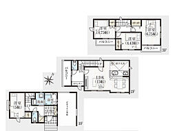 新座市東北1丁目　新築一戸建住宅　全4棟（朝霞店）