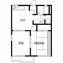 ユトリロ緑ヶ丘 205 ｜ 愛知県豊橋市緑ヶ丘1丁目6－5（賃貸アパート2DK・2階・38.83㎡） その2