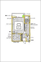 セザンヌ飯村 B-107 ｜ 愛知県豊橋市飯村町字茶屋79－5（賃貸アパート1R・1階・27.53㎡） その2