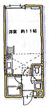 セザンヌ王ヶ崎 202 ｜ 愛知県豊橋市王ヶ崎町字宮脇7－4（賃貸アパート1R・2階・24.64㎡） その2