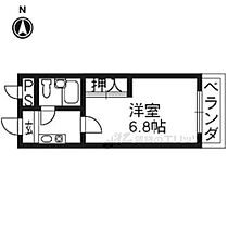 京都府京都市左京区田中南大久保町（賃貸マンション1K・3階・19.80㎡） その2